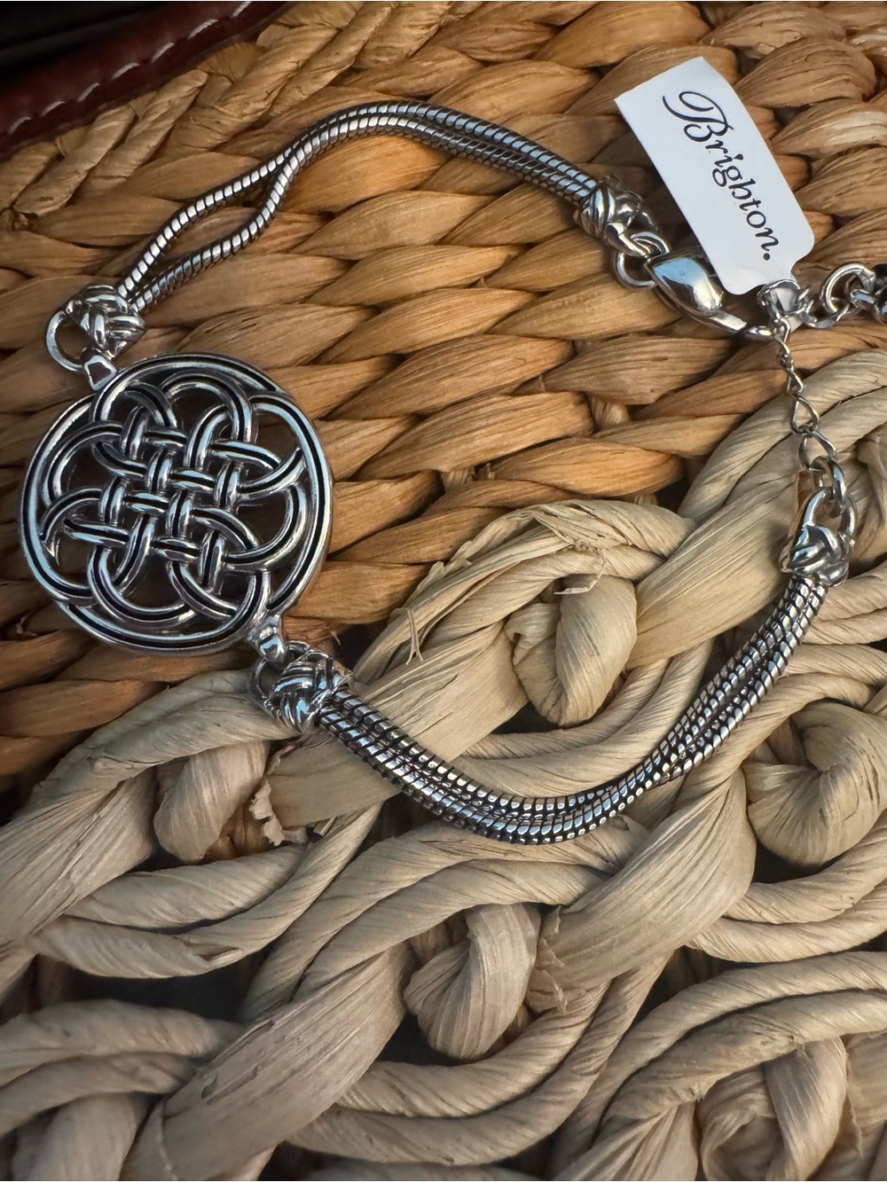 NWT Brighton Silver-Tone Celtic Knot Bracelet